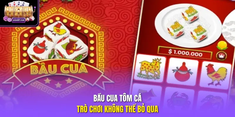 Bầu cua tôm cá giữ nét Tết truyền thống, đồ họa đẹp, thưởng minh bạch cao