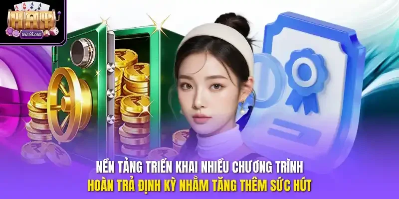 Nền tảng triển khai nhiều chương trình hoàn trả định kỳ nhằm tăng thêm sức hút